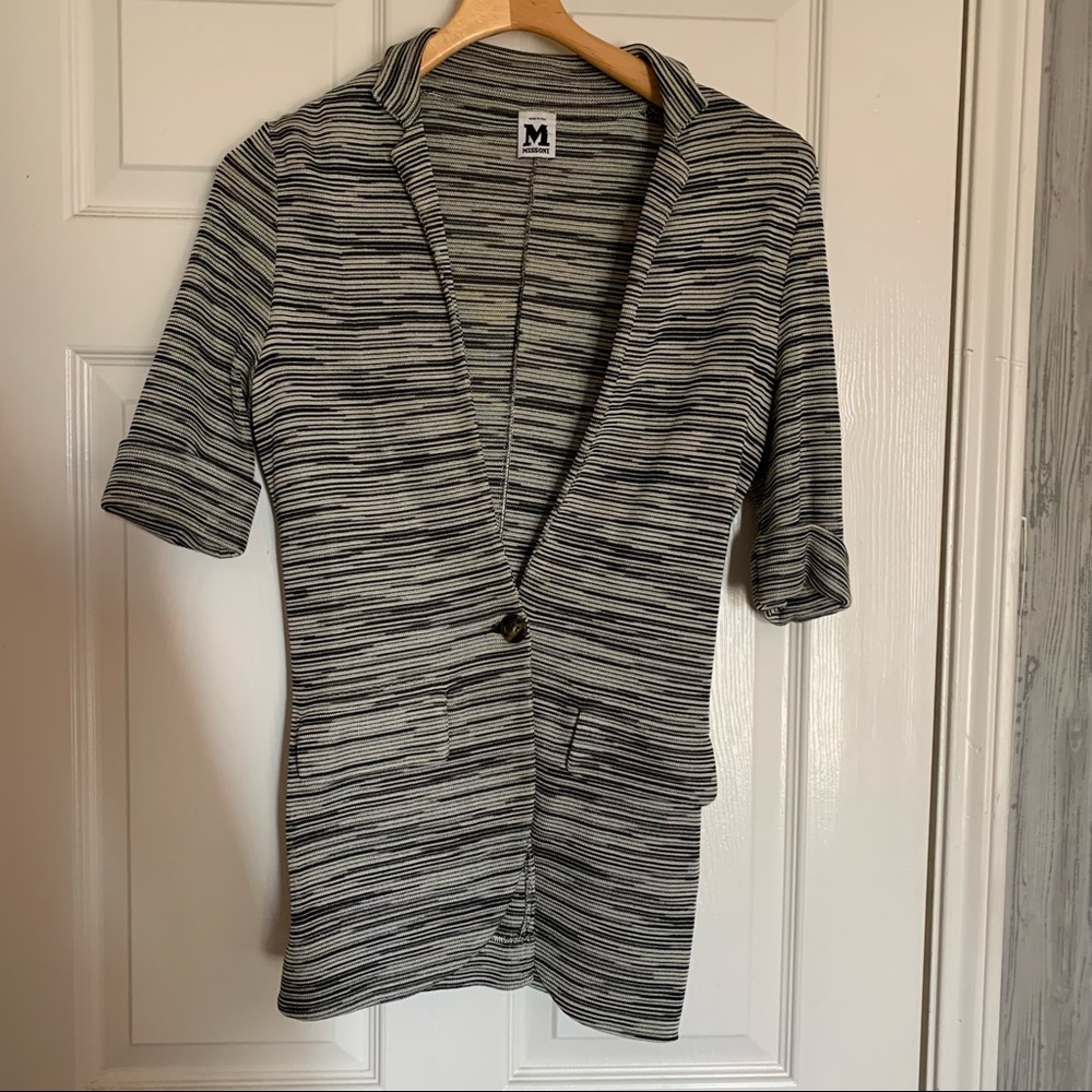 M Missoni knit blazer 42